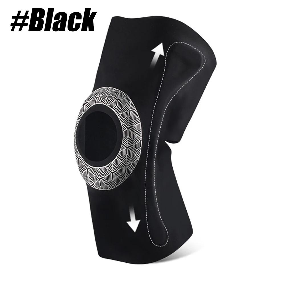 

1 шт. Тонкие наколенники для боли в колене с надколенниковой EVA-подушкой и боковыми смоляными стабилизаторами для мужчин и женщин, компрессионный рукав для колена для спорта XL