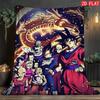 Dragon Ball Neutral Style Blanket Simple Flannel Warm Blanket for Boys Girls Adults THW