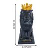 Lion Statue for Home Decor Showpiece | Animal Showpiece for Home Decorative Item (Multicolor)