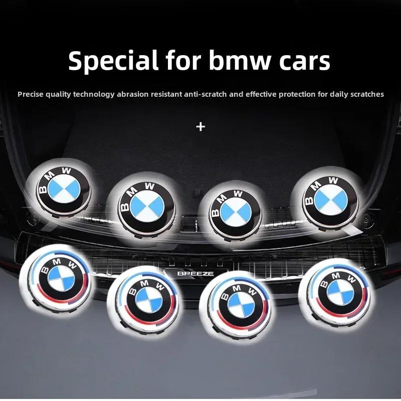 XWQP2 Car Sticker 68mm Floating Wheel Center Caps for BMW E90 E91 E92 E93 F30 F10 F11 F04 E84 E83 F25 E70 F15 E72 F16 M2 M3 M5 M6 Auto
