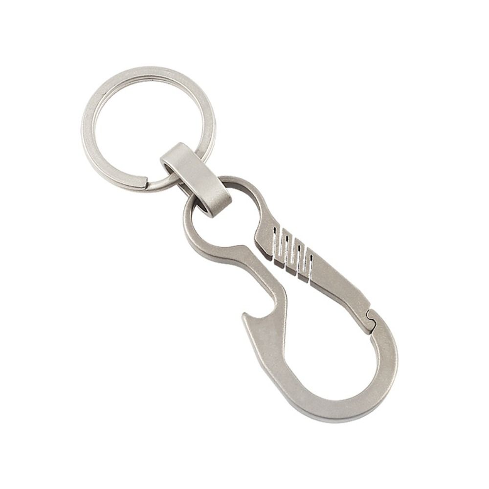 Lightweight Bottle Opener Keychain Special Shapes Men's Outdoor Keyring Creative Car Key Chain  Men