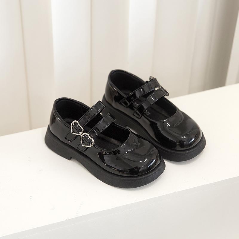 Spring and Autumn New Fashion Girls Comfortable Soft-soled Leather Shoes