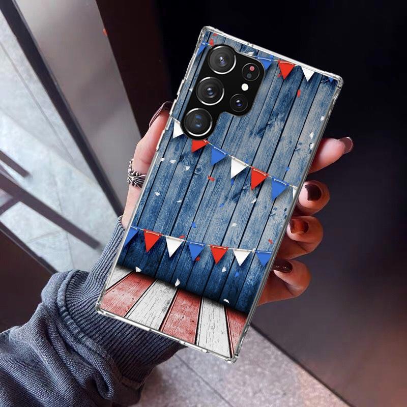 Chile Flag Phone Case For Samsung Galaxy S23 S24 S25 Edge S26 Ultra S22 + S21 Plus S20 FE Cover Silicone Print Shell Galaxy S23