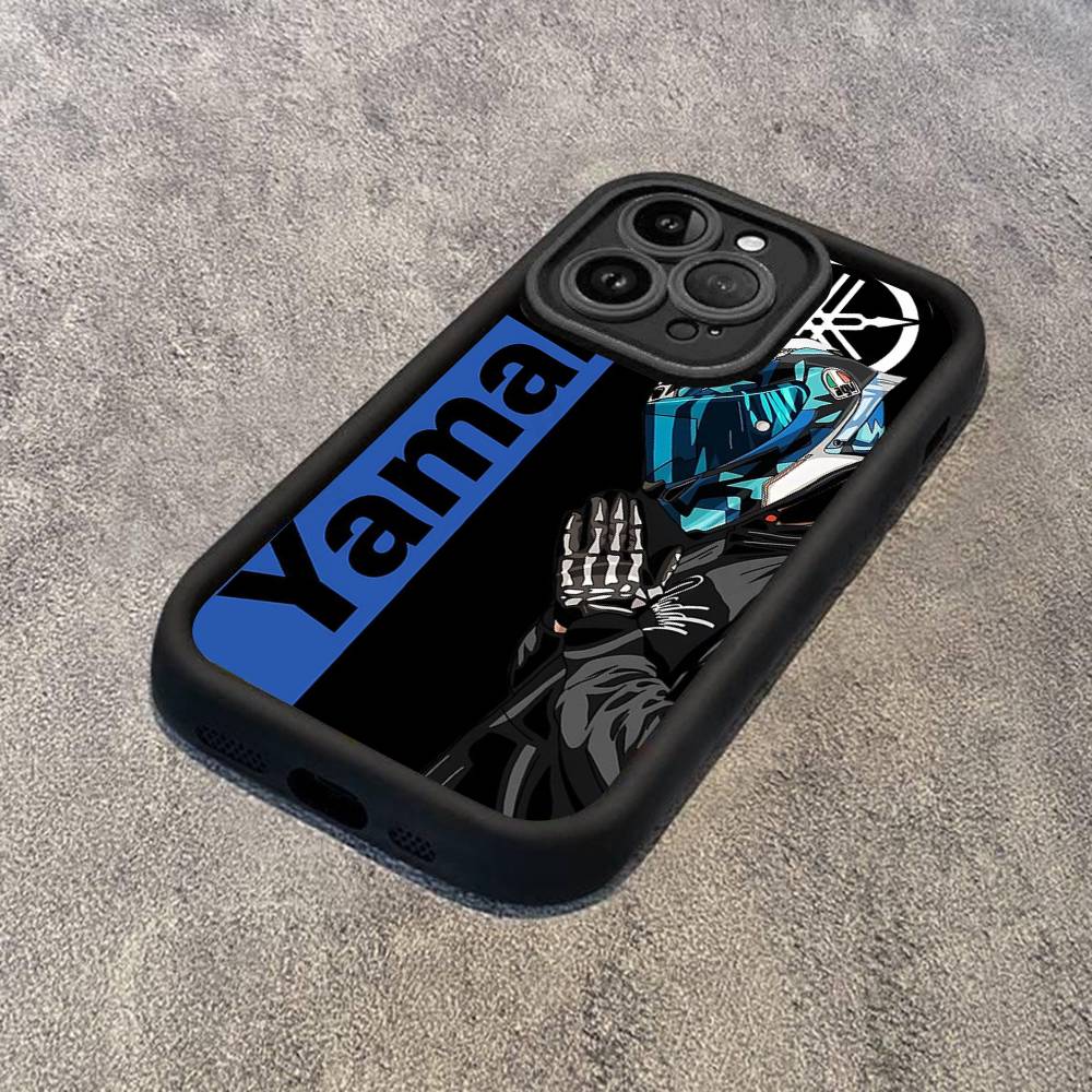 Etui na telefon Motocykl Klasyczne LOGO Y-YAMAHAS Dla IPhone 17 16 E 15 14 13 12 11 Pro Max Plus Tylna Pokrywa