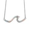 wih women's wave necklace exquisite necklace simple personality necklace