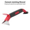 Ergonomics Grip Caulk Tool Multi-function Spureboard Clean Seam Glue Scraper  Tiles