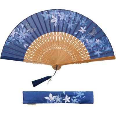 HOSEKKEN Folding Fan Brand That Combines Traditional Craftsmanship and Modern Japanese Day Gift [Hosekken] [Luxury Sensibilities] Women's