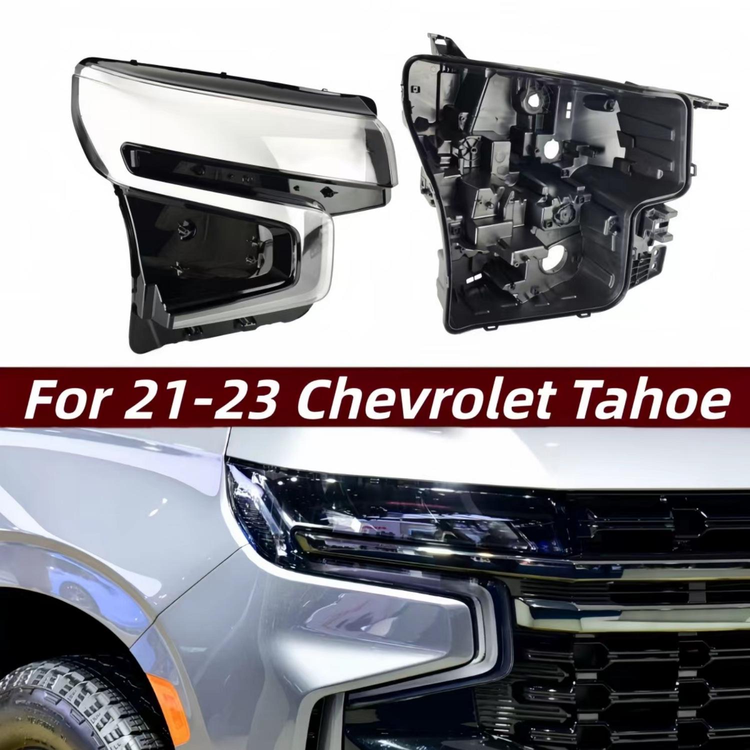 Chevrolet Tahoe Headlight Cover (2021-2023) - Front Lamp Housing Back Cover Left (Driver Side)