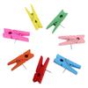 Colored Wooden Push Pins & Clothespins for Corkboards - Creative Office Stationery