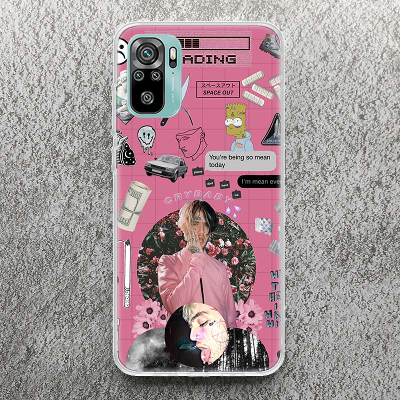 Lil Peep Singer Phone Case For Xiaomi Redmi Note 14 13 12S 12 10 10S 11 11S 11E Pro Plus 11T 14Pro Soft Silicone Shell Note 13 1
