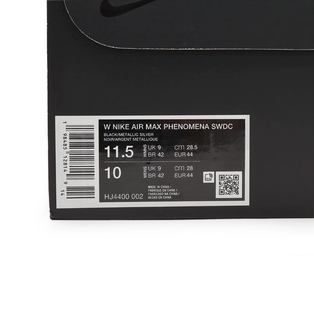 HJ4400-002 SWDC Nike Air Max Phenomena Black Metallic Silver (Women's)
