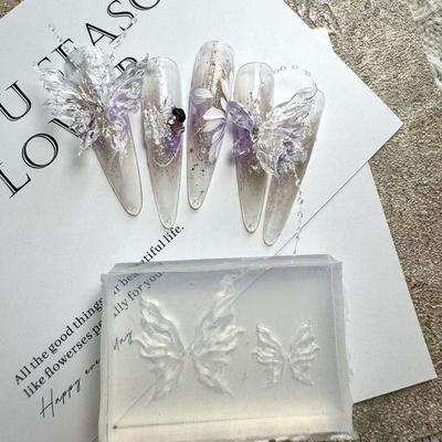 3D Embossed Butterfly Silicone Mold for DIY Crafts