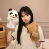 Cartoon Animal Capybara Raccoon Hand Puppet Parent-child Game Doll Lion Elephant Pig Appease Toys Birthday Gifts For Children