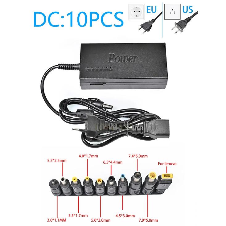 96W Universal AC Laptop Power Adapter 12V 15V 16V 18V 19V 4.5A 20V 24V Charger Portable For Asus Acer Sony Lenovo  Dell  Hp MSI
