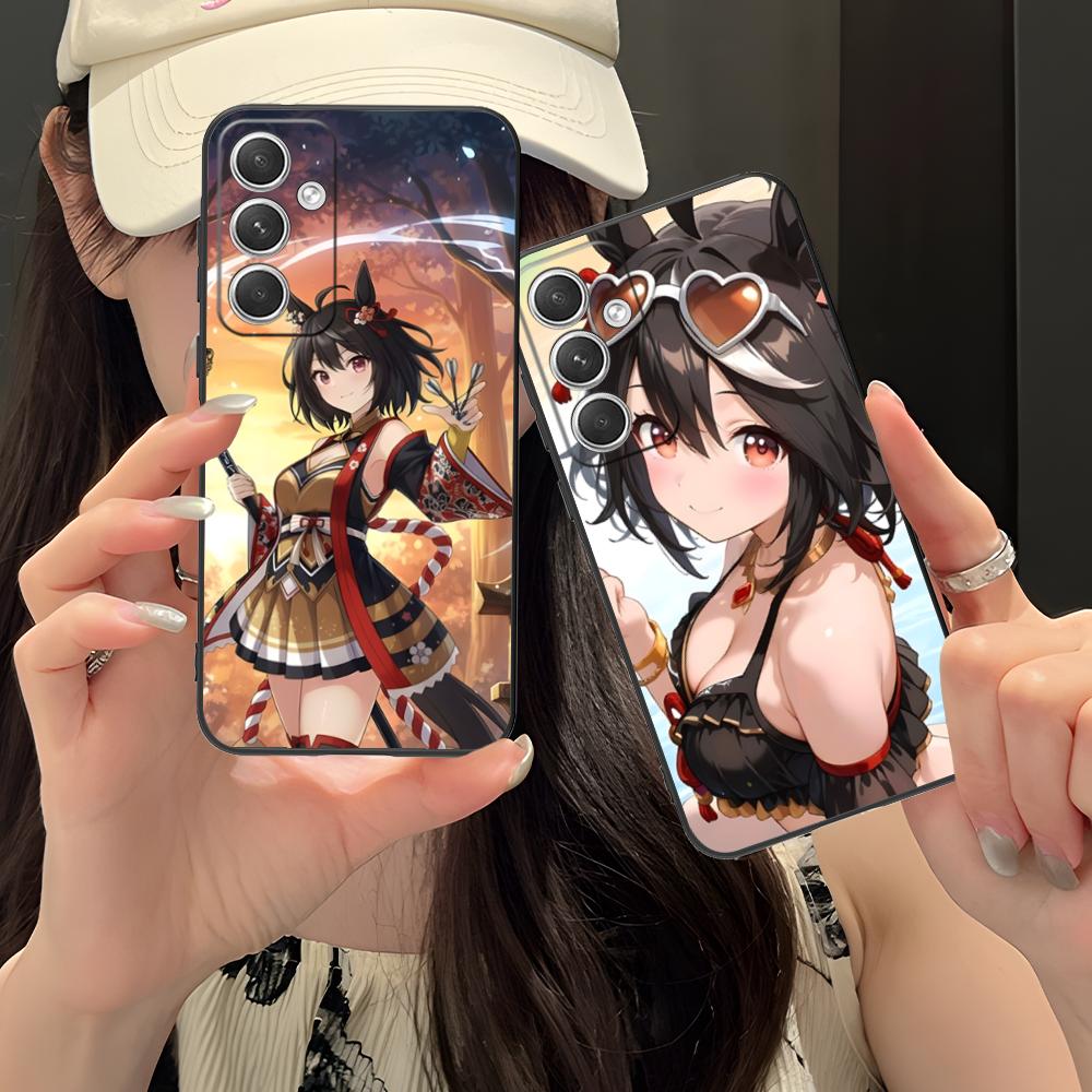 Anime Uma Musume Kitasan Phone Case for Samsung Galaxy S26 S25 S24 S23 S22 S21 S20 Note20 Plus FE Ultra Colorful Cover Pretty