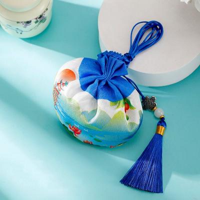 Chinese Style Zongzi Sachet Printing Chinese Style Storage Bag Empty Sachet  Car Home Decor