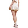 Adidas Originals New Chinese Loose Striped Sports Lace-Up Casual Skirt Women skirts KY5749