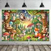 One unique forest animal-themed banner suitable for home decoration and family use.