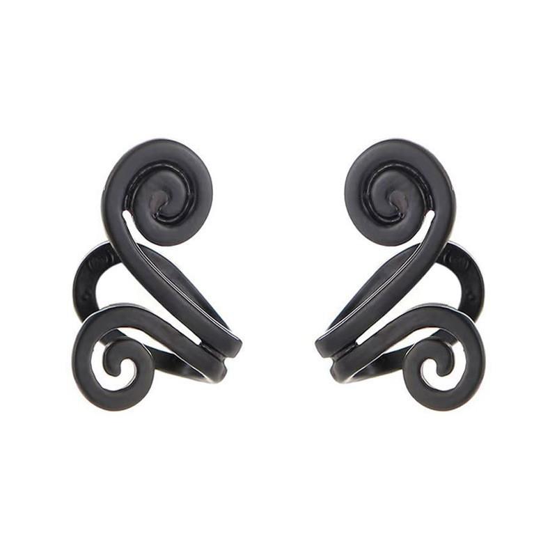 

Простая и модная индивидуальность, клипсы для ушей в виде Сунь Укуна, в форме цветка, без проколов, пара клипс