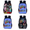 Nightmare Critters Cute And Playful Dual Shoulder Backpack For Students Ages 3 To 4