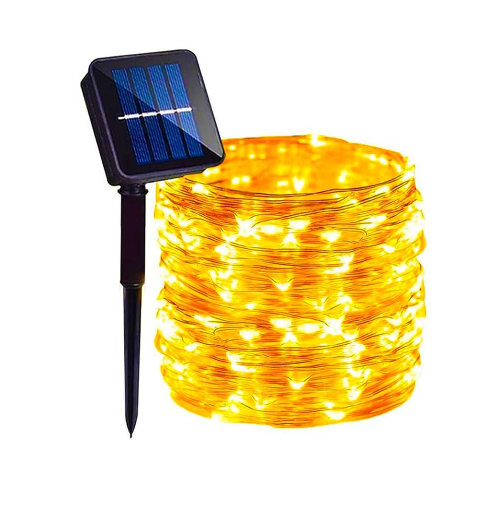 4Pack 400 LED Solar Light Outdoor Lamp String Lights For Holiday Christmas Party Waterproof Fairy Lights Garden Garland