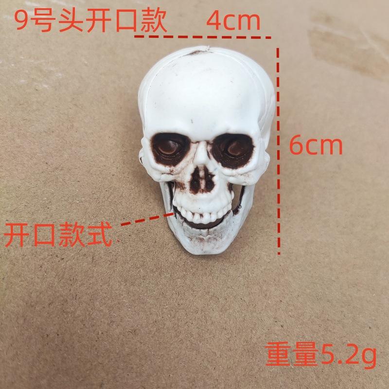 Simulation Skull Halloween Props Horror Ghost Bar Haunted House Secret Room Atmosphere Decoration