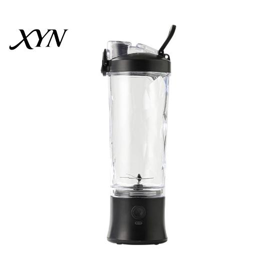 Personal Size Juicer Cup for Travel Portable Blender Cup, USB Fast Charging Juicer, 600ml Capacity, Powerful Stainless Steel Blade Mixer Ice