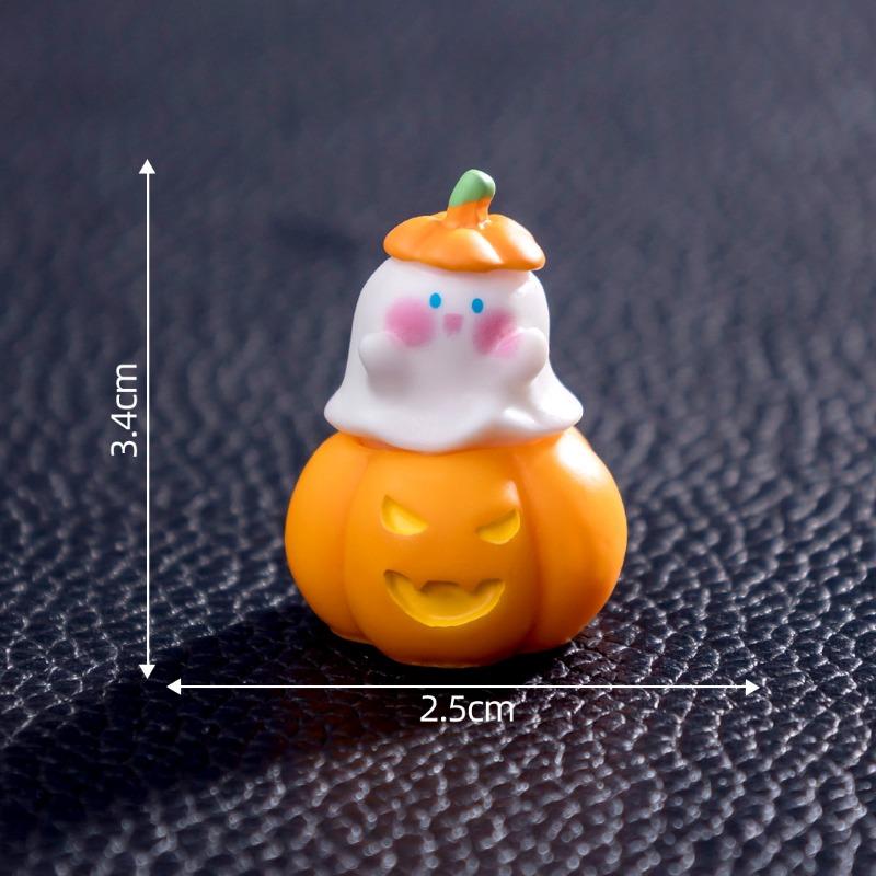 Micro-landscape Halloween Ghost Pumpkin Bear Decorative Blind Bag Accessory Mini Small Figurine