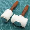 T-head Leather Carve Hammer Wood Handle Percussion Hammer Punch Leather Craft Hammer  Handwork