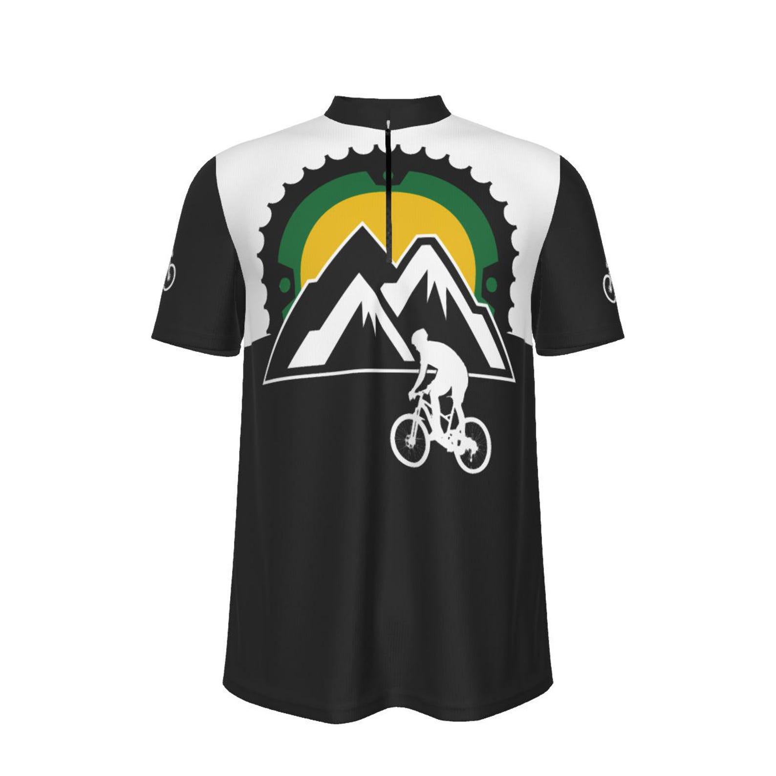 Sunrise Summit MTB Jersey: Loose Fit Mountain Bike Cycling Shirt 3XL