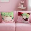 Tei no San Shimai wa Angai Choroi Cushion Cover Soft  EasyWash Pillow Case  Versatile for Couch Bed Travel and Office