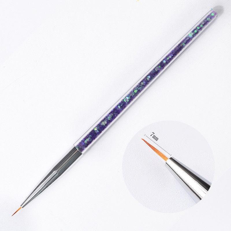 3pcs/Set Nail Art Tips Striping Drawing Painting Liner Pen Manicure Tool