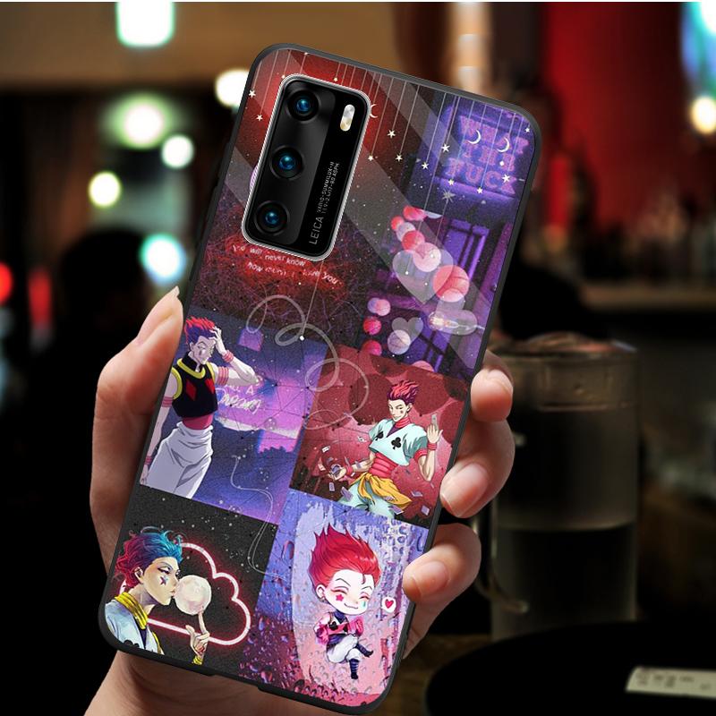 

Черный чехол для телефона Hisoka для huawei P40 P30 P20 P10 Pro P9 Lite nova 4E 6SE Psmart 2 2019 Y6 9 Prime Huawei P9 Lite