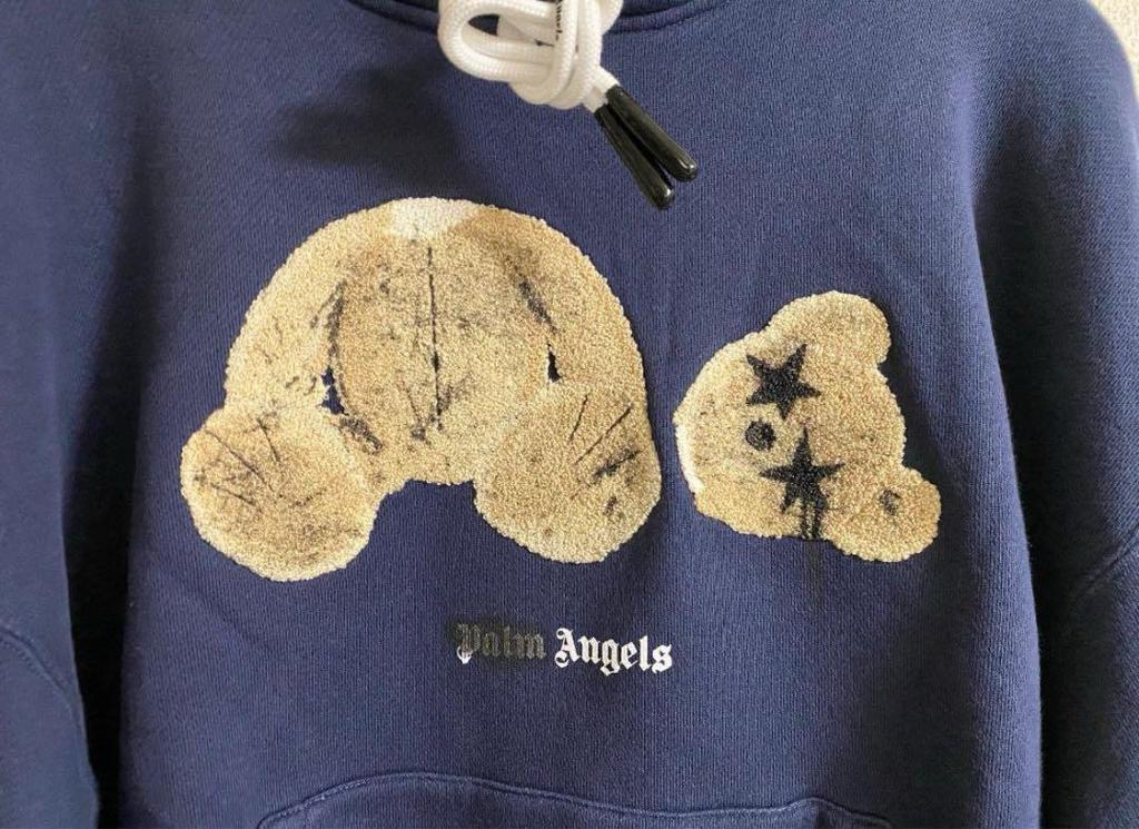 [USED] Palm Angels KILL the BEAR SPRAY logo sweatshirt