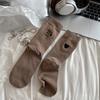 Socks Summer Thin Mid-Leg Socks, Lace Stockings, Breathable, Sweat-Absorbing, Odor-Proof, Cotton Socks, Non-Slip And Versatile Socks