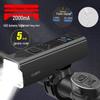 Lishi Яскравий USB-ліхтарик для велосипеда з дзвінком