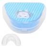 Protector bucal portátil, retenedor de ortodoncia, aparato ortopédico de silicona para rechinar los dientes