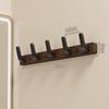 Coat Rack Wall Mount Shelf Entryway Wall Hanger for Towels Wooden Coat Hooks Hook Storage Rack for Bedroom Bathroom Kitchen