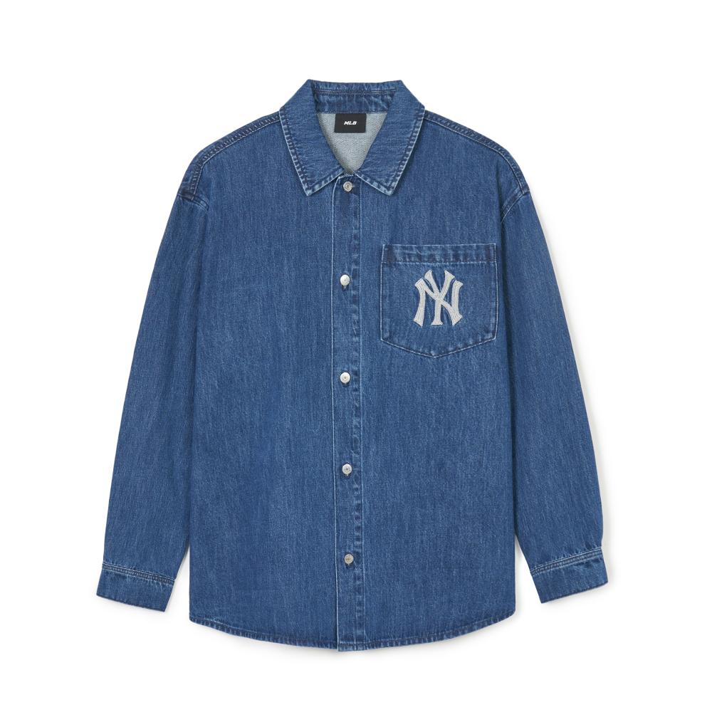 MLB New York Yankees SS24 Shirt Unisex Blue 3ADRB0641-50INS XL