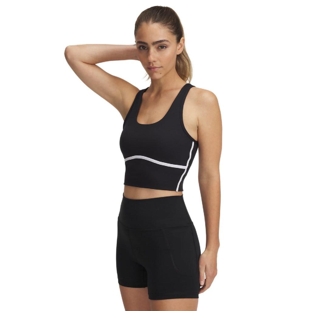 Under Armour Womens/Ladies Meridian Crop Piped Tank Top