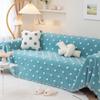 Nordic Geometric Jacquard Couch Cover Double Sided Chenille Anti-scratch Sofa Towel Furniture Protection Slipcover for Dogs Cats
