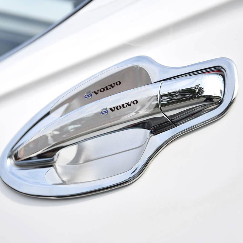 Car Door Bowl Film Transparent Handle Sticker Protector Cover For Volvo XC60 EX30 XC40 V60 V40 XC90 XC70 V50 S60 V70 S90 AWD V90