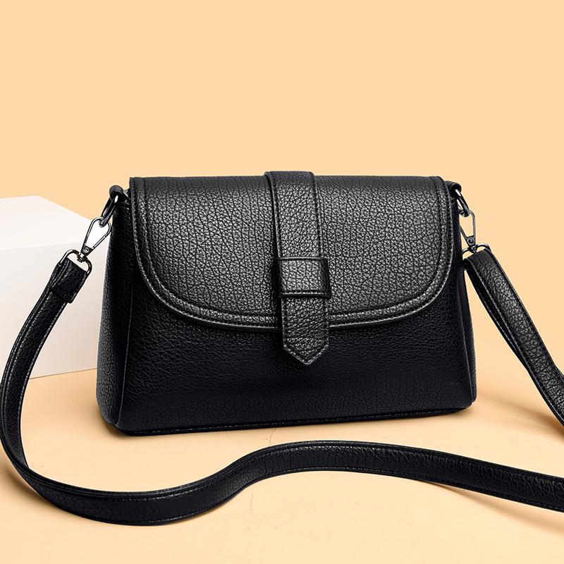 HIgh Quality Leather Female Crossbody Bag Purses and Handbag Luxury Designer Ladies Sac Large capacity Women Shoulder Bags