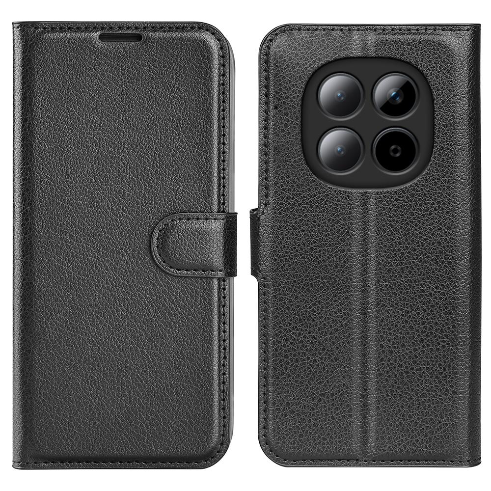 Dla Xiaomi Poco M8 5G/Redmi Note 15 5G (Światowy) Etui Litchi Texture Shockproof Leather Portfel Telefon Pokrowiec
