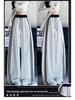 Southeast Asia Exclusive: Women's Retro Color Block Patchwork Sweatpants, Loose Wide-Leg, Lazy Style for Spring & Autumn
