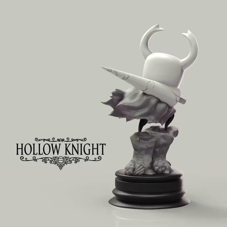 Hollow Knight Kleiner Ritter Anime Figur Spielzeugmodell Handgefertigt, Spielzubehör, Chassis, Handgefertigt, Statue PVC Modell