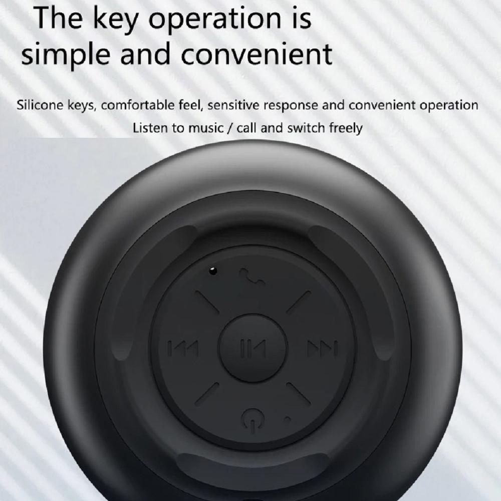 Creative 360° Hifi Stereo Metal Wireless Subwoofer Wireless Bluetooth Speaker Mini Speakers Portable Music Player Outdoor Home