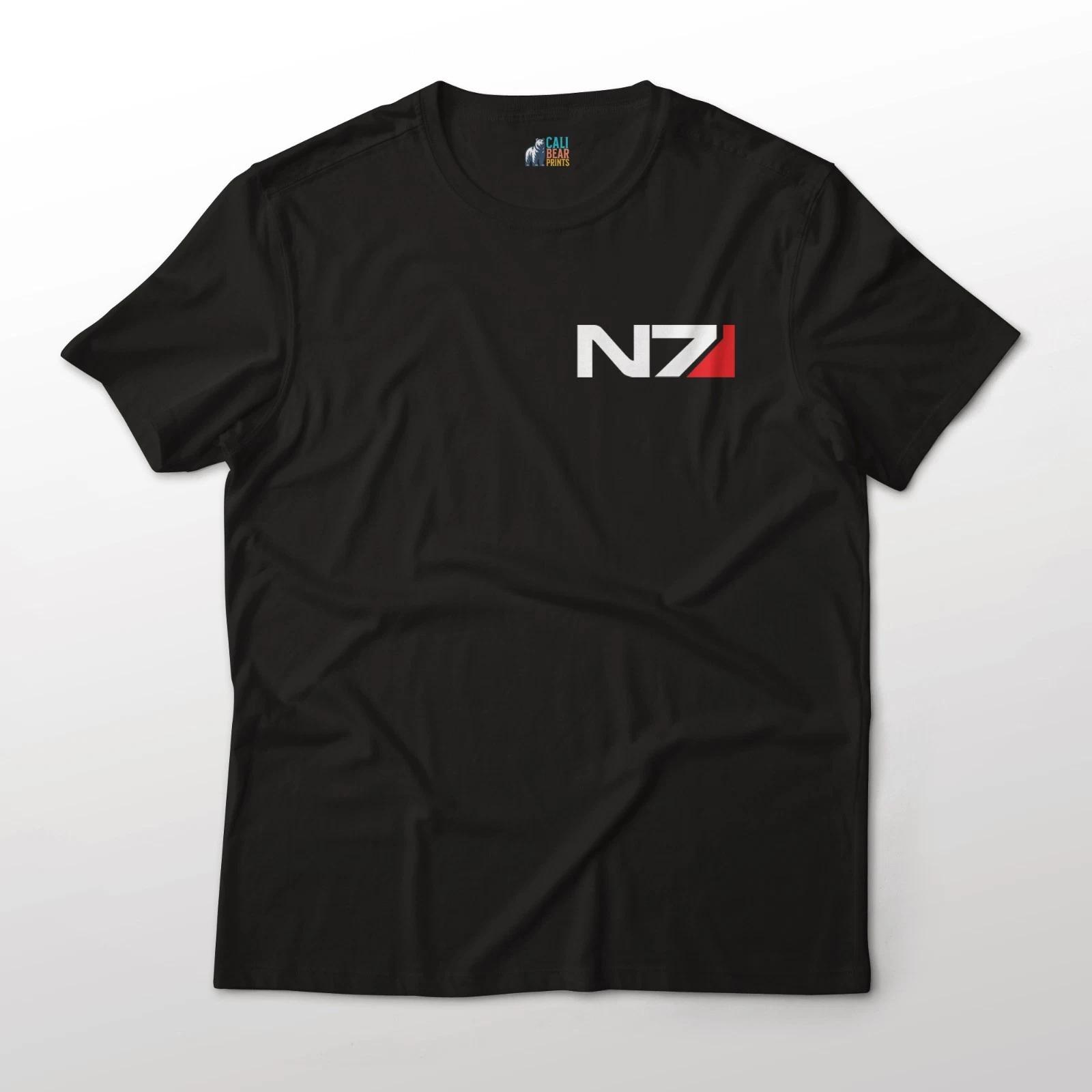 Systems Alliance N7 Special Forces Badge Mass Effect Video Game Graphic T-T-Shirt 4XL