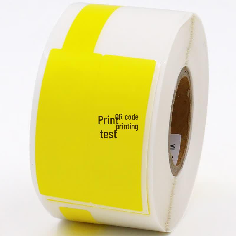 Wewin Makeid QS-03FYL Yellow Cable Label Roll