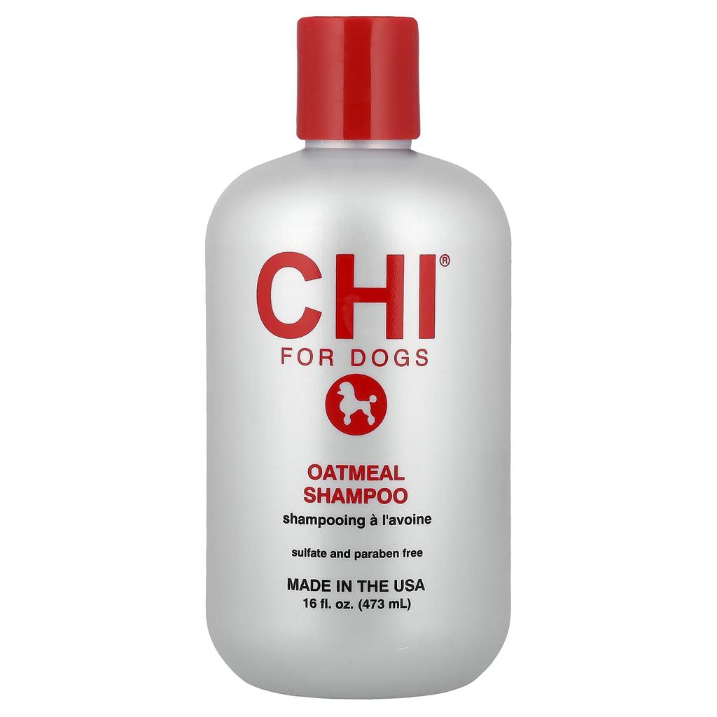 CHI for Dogs, Oatmeal Shampoo, for Dogs, 473 Ml (16 Fl Oz)
